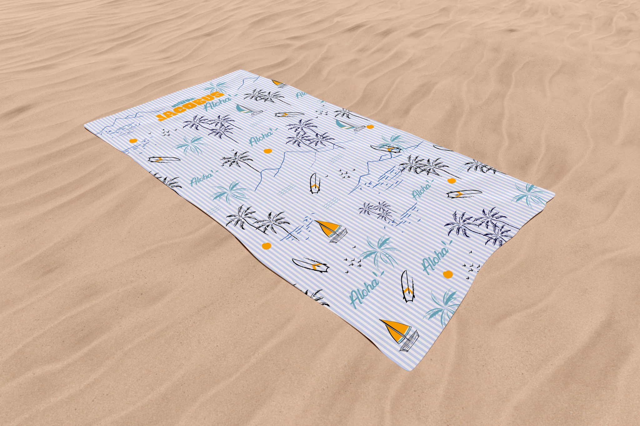 Serviette de Plage ALOHA!