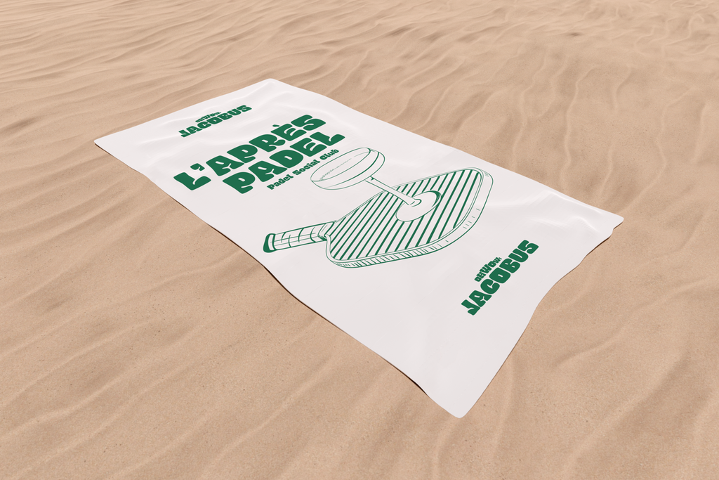 Serviette de Plage APRÈS PADEL