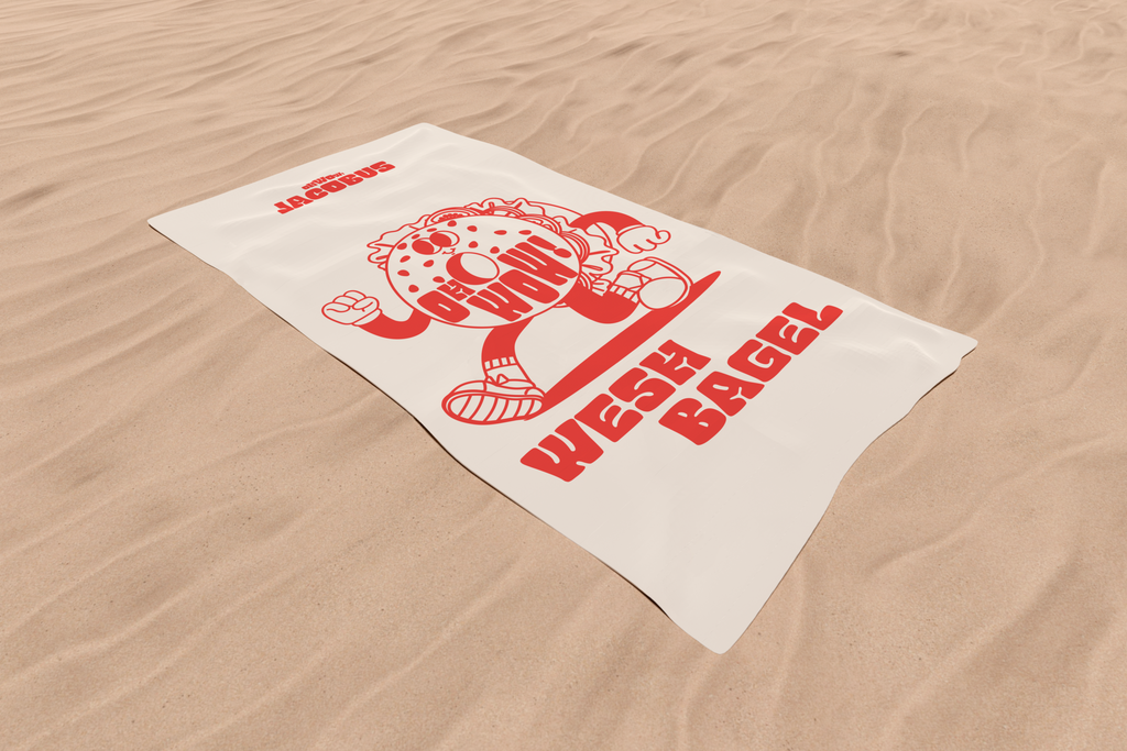 Serviette de Plage WESH BAGEL