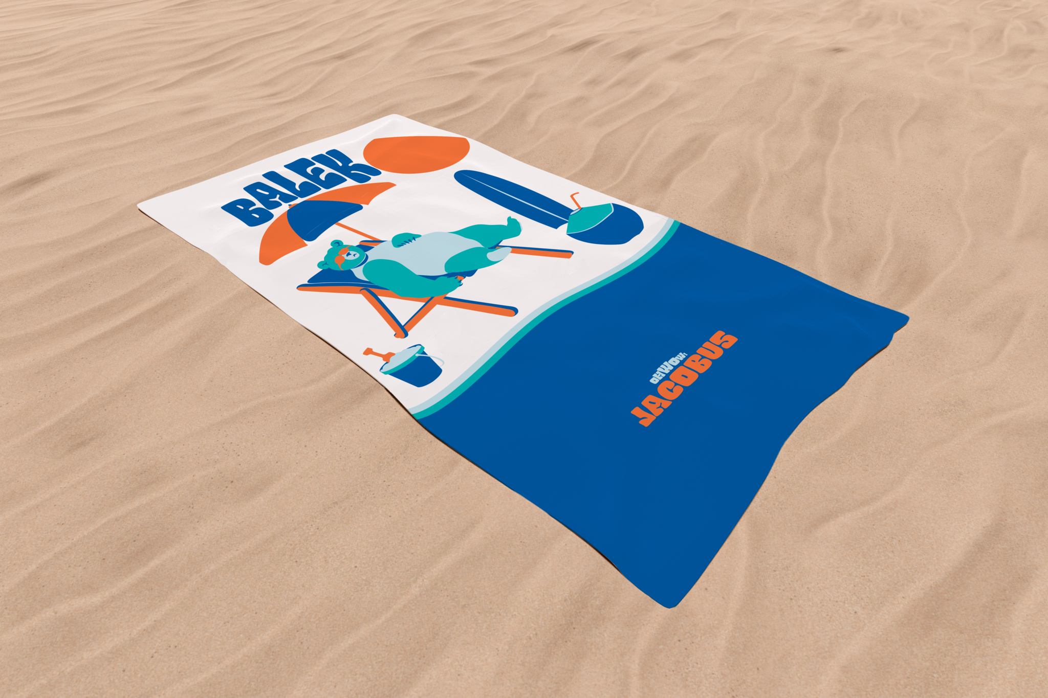 Serviette de Plage BEACH BALEK