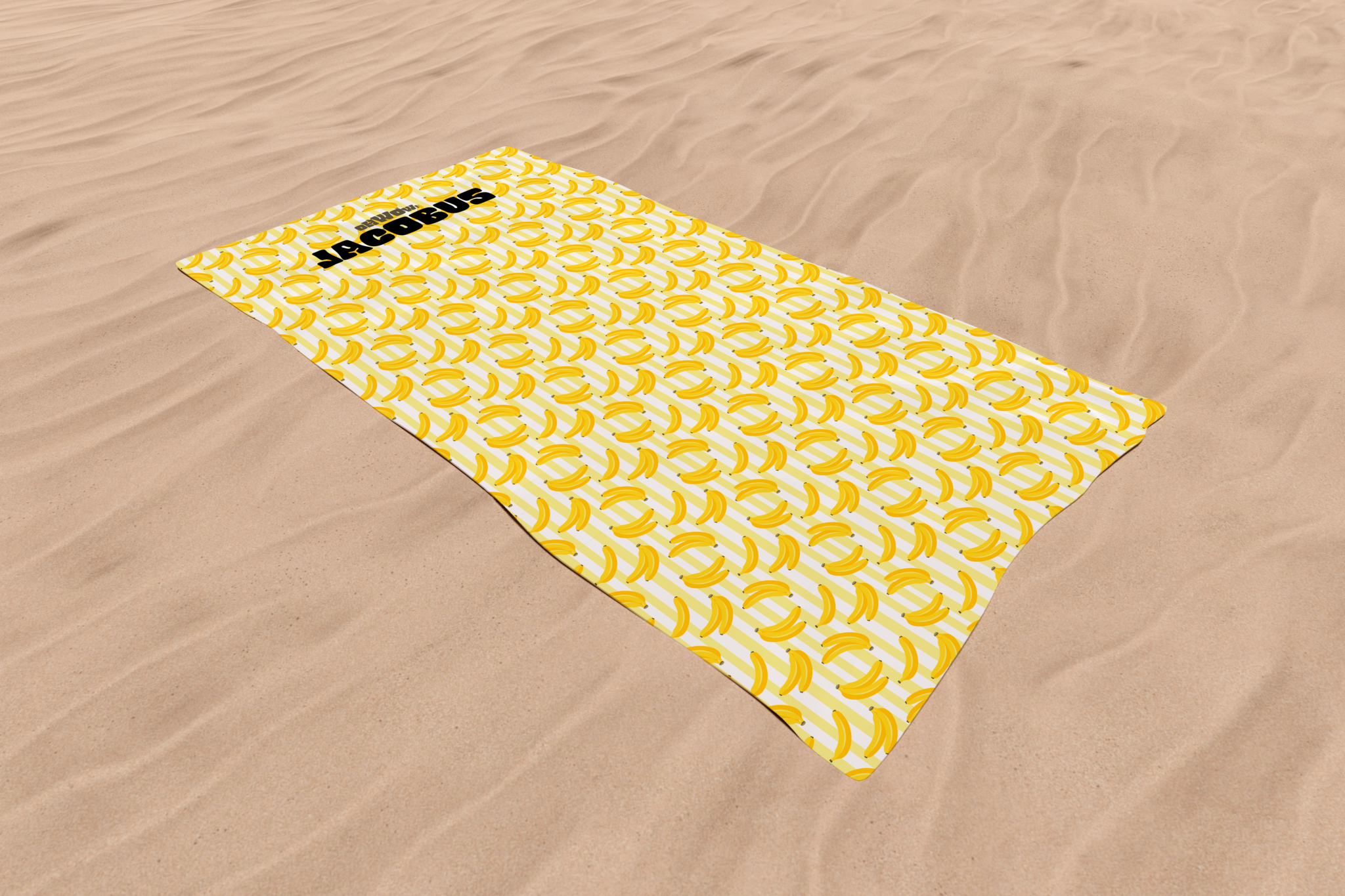 Serviette de Plage LA BANANE