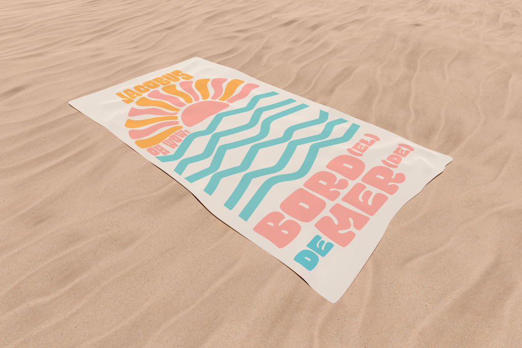 Serviette de Plage BORD(EL) DE MER(DE)
