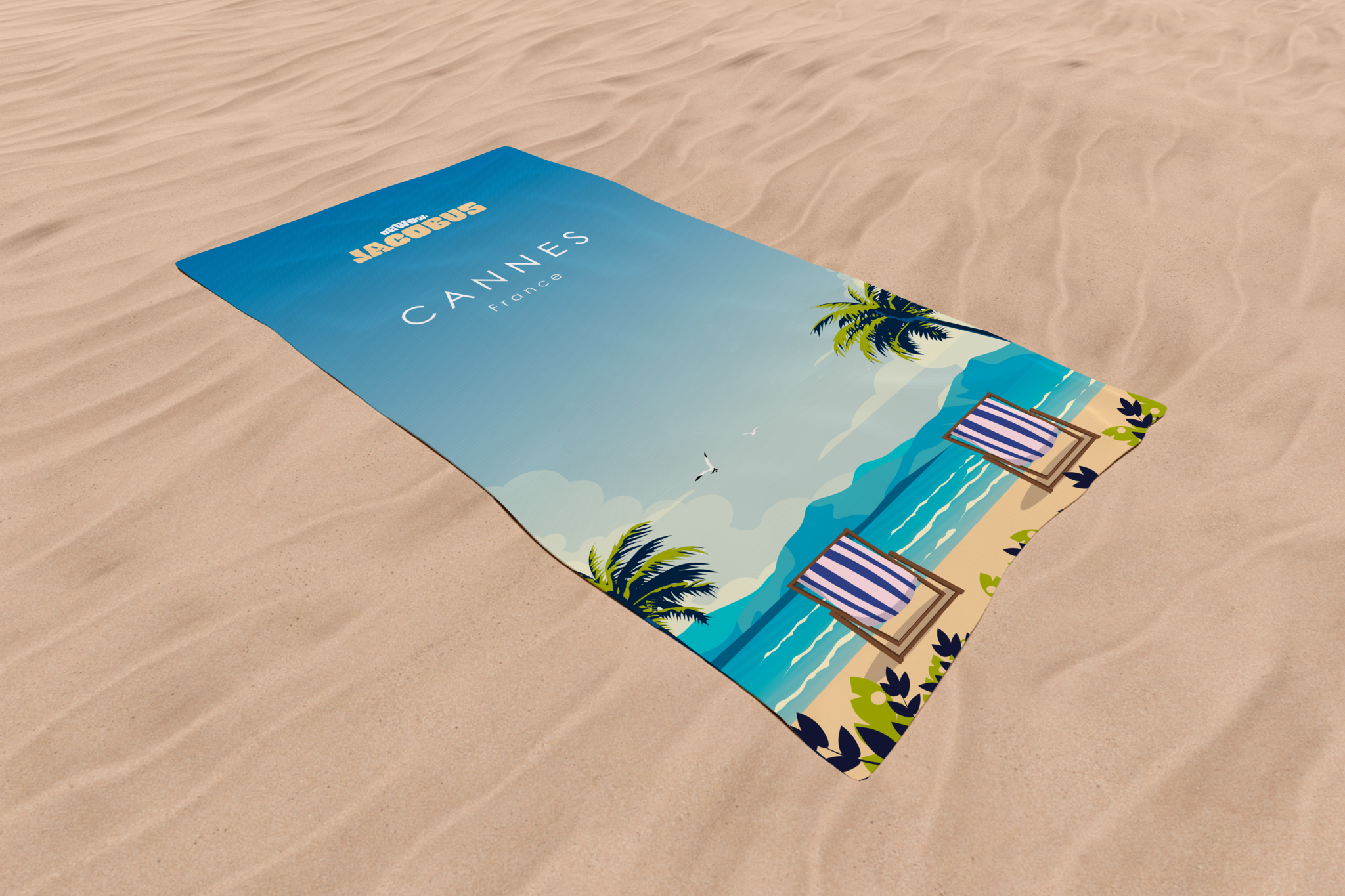 Serviette de Plage CANNES