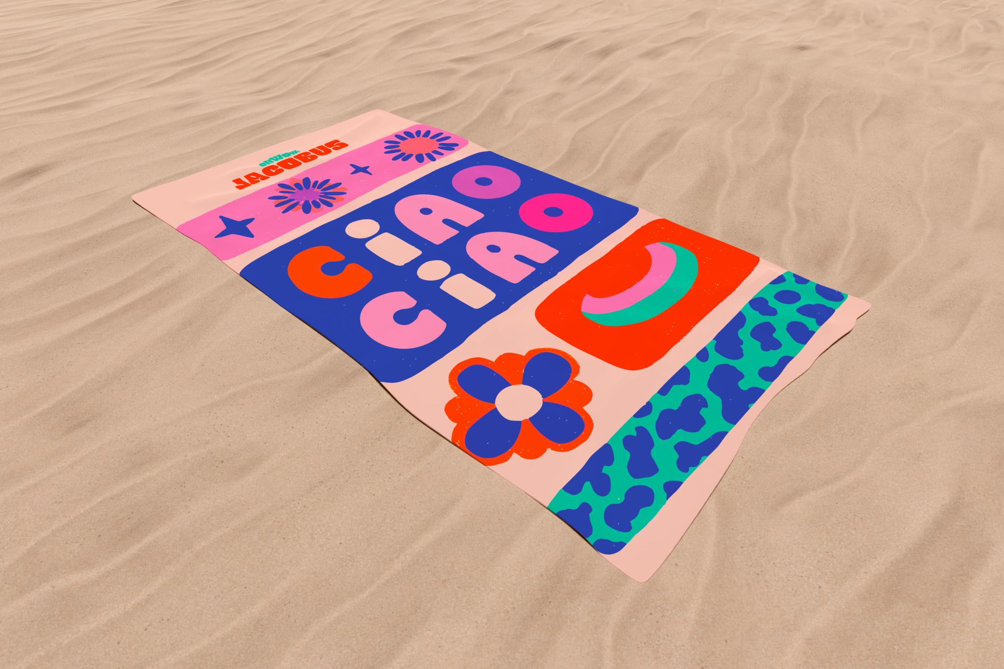 Serviette de Plage CIAO JACOBUS
