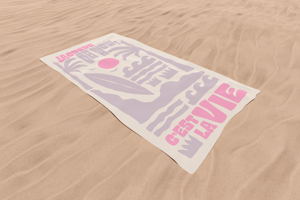 Serviette de Plage C'EST LA VIE