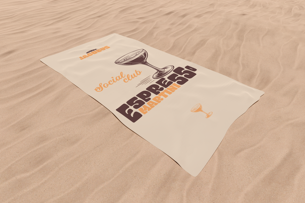 Serviette de Plage ESPRESSO MARTINI