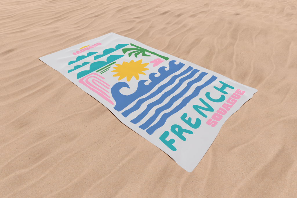 Serviette de Plage FRENCH SOUAGUE