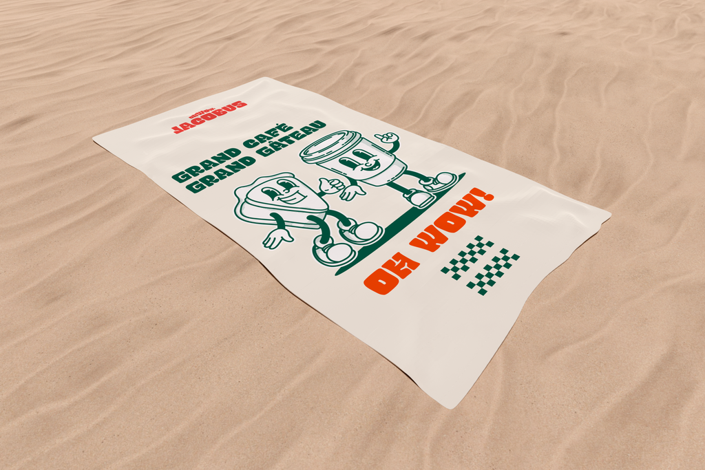 Serviette de Plage GRAND CAFÉ