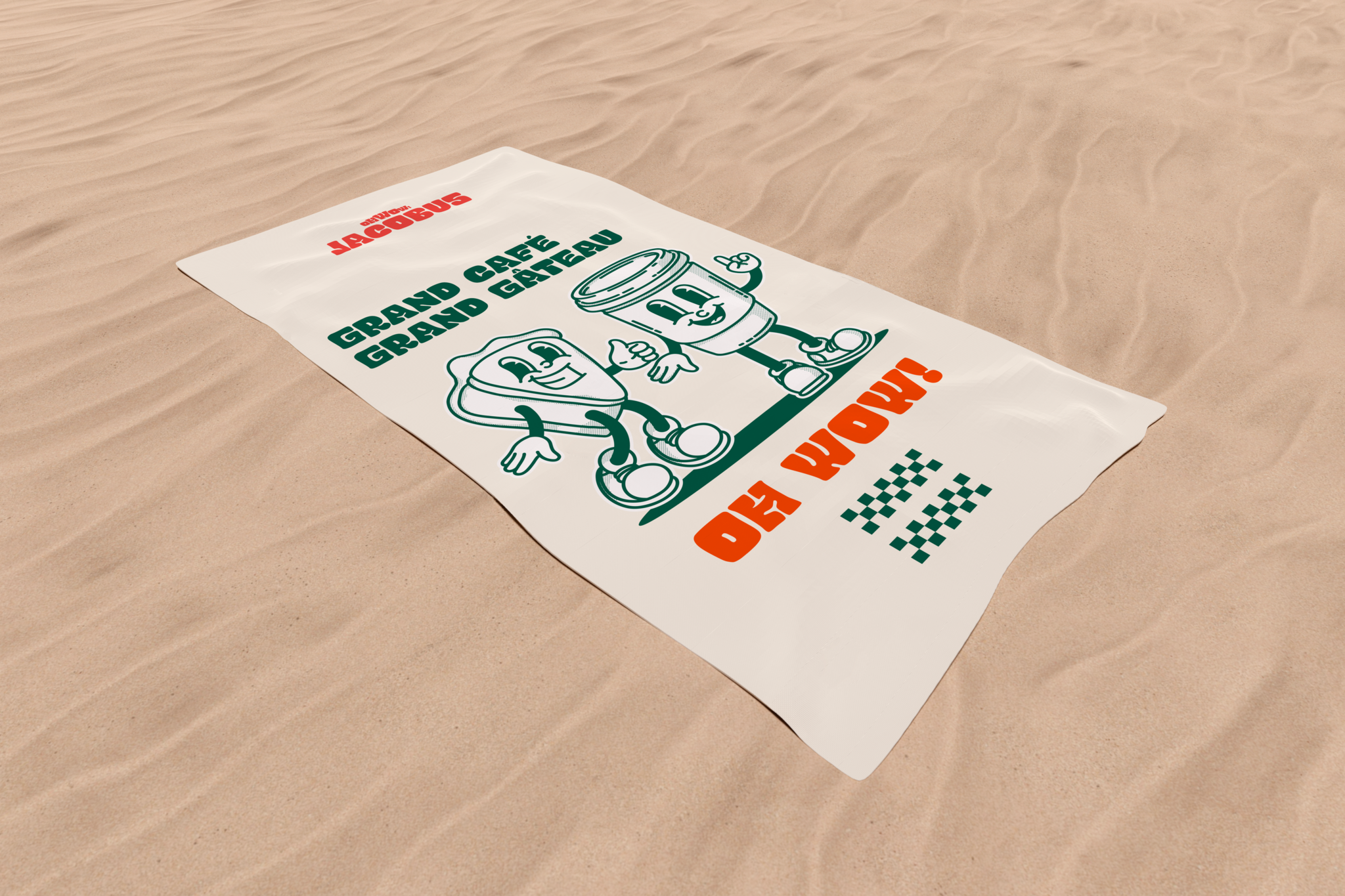 Serviette de Plage GRAND CAFÉ