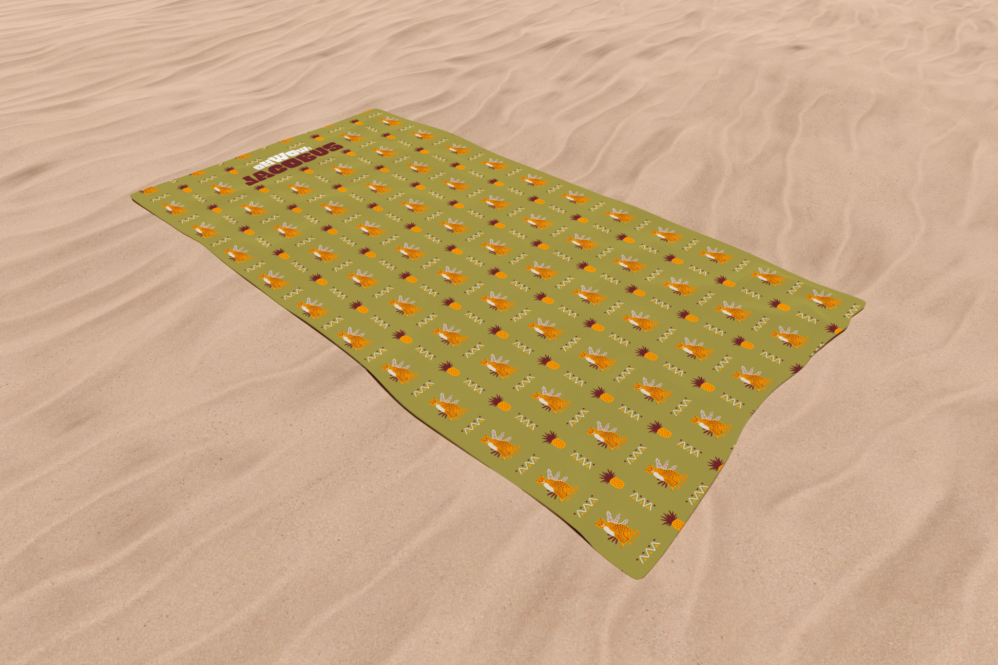 Serviette de Plage GUÉPARD