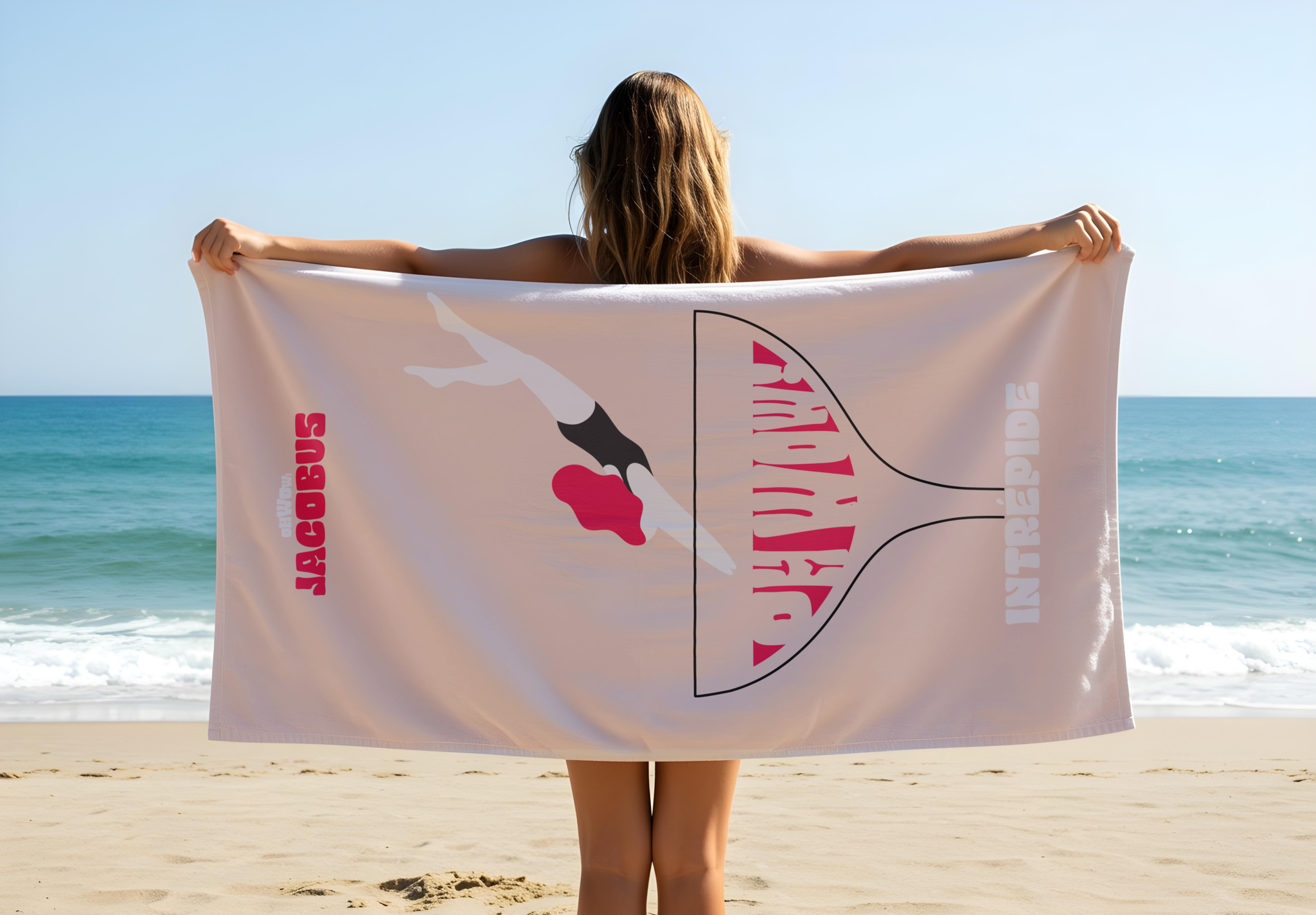 Serviette de Plage INTRÉPIDE