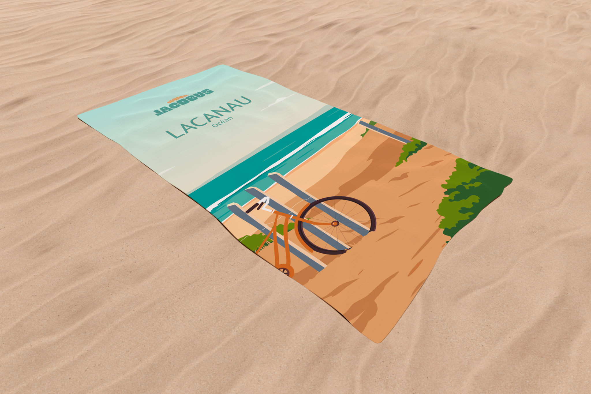Serviette de Plage LACANAU