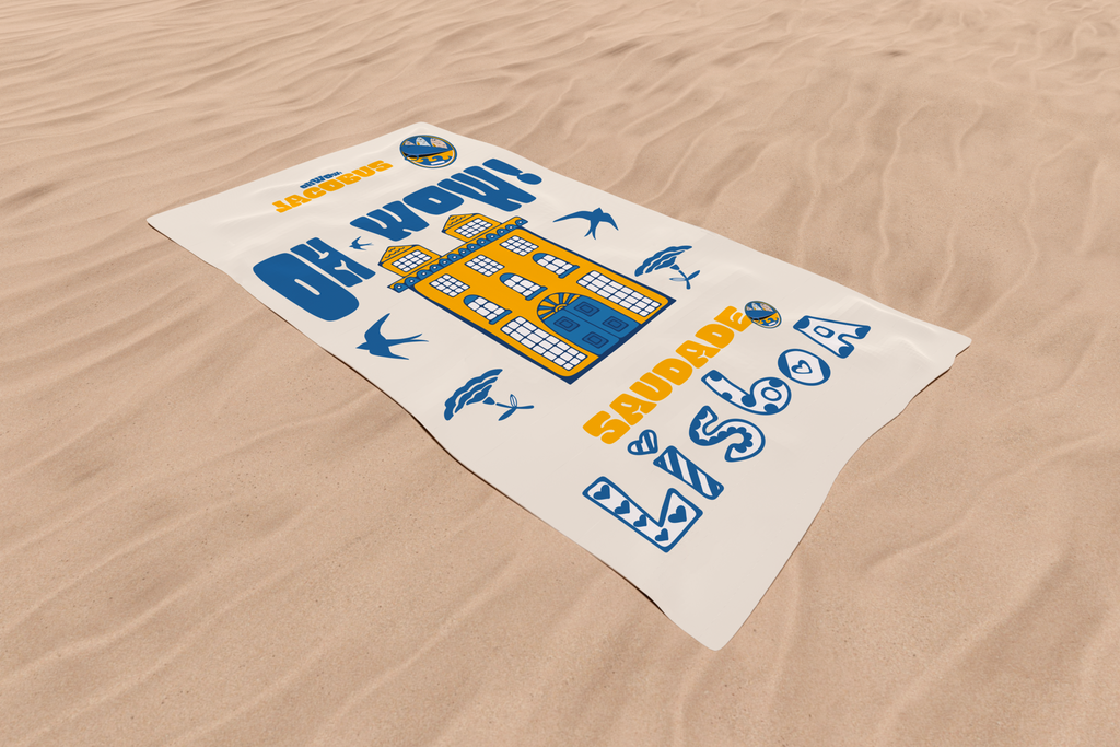 Serviette de Plage SAUDADE LISBOA