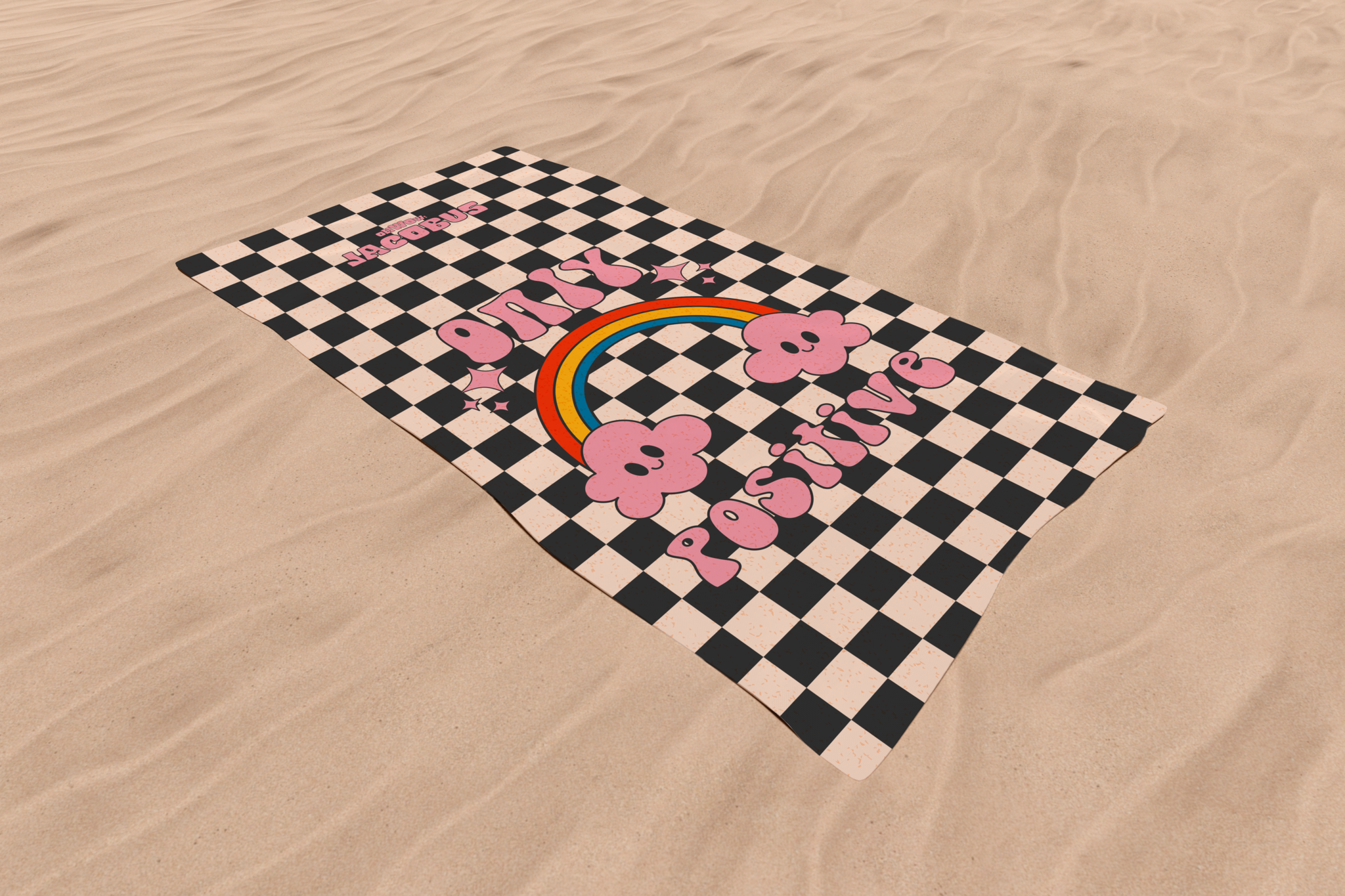 Serviette de Plage ONLY POSITIVE