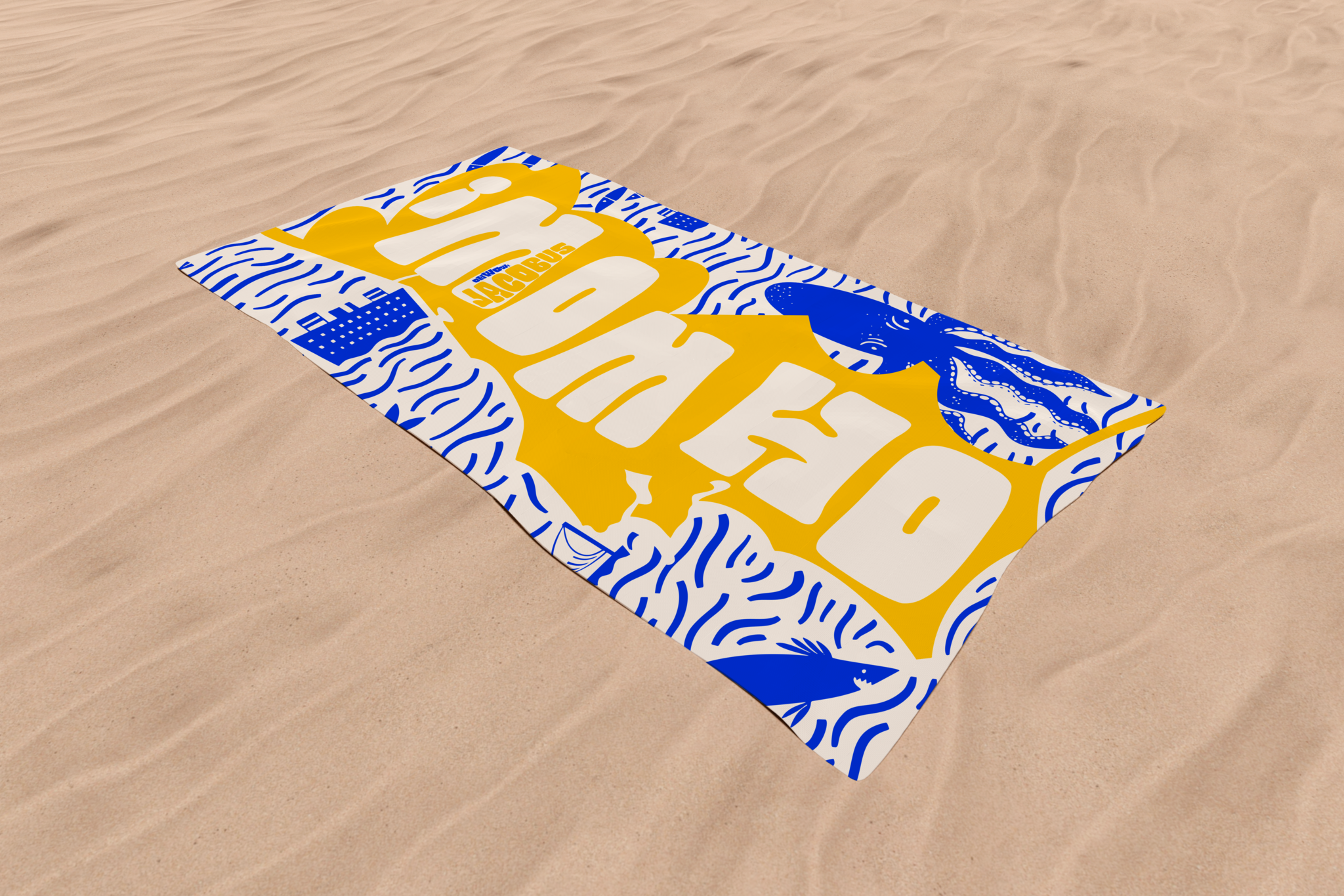 Serviette de Plage OH WOW PORTUGAL