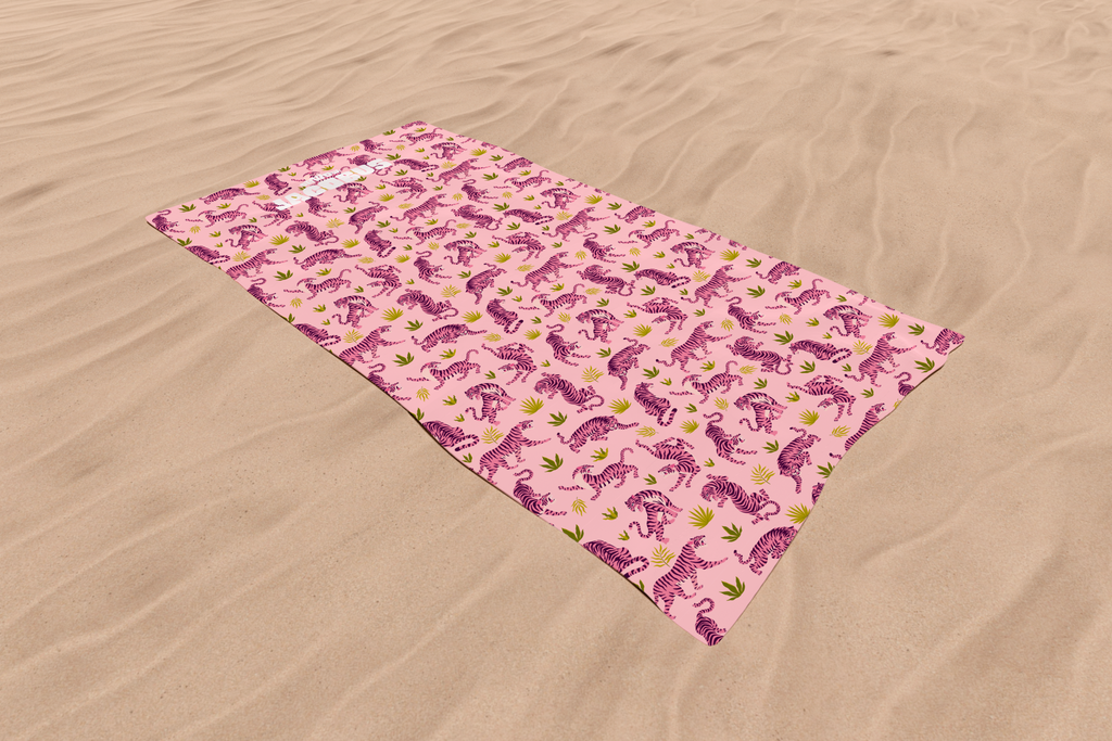 Serviette de Plage ROSE SAUVAGE