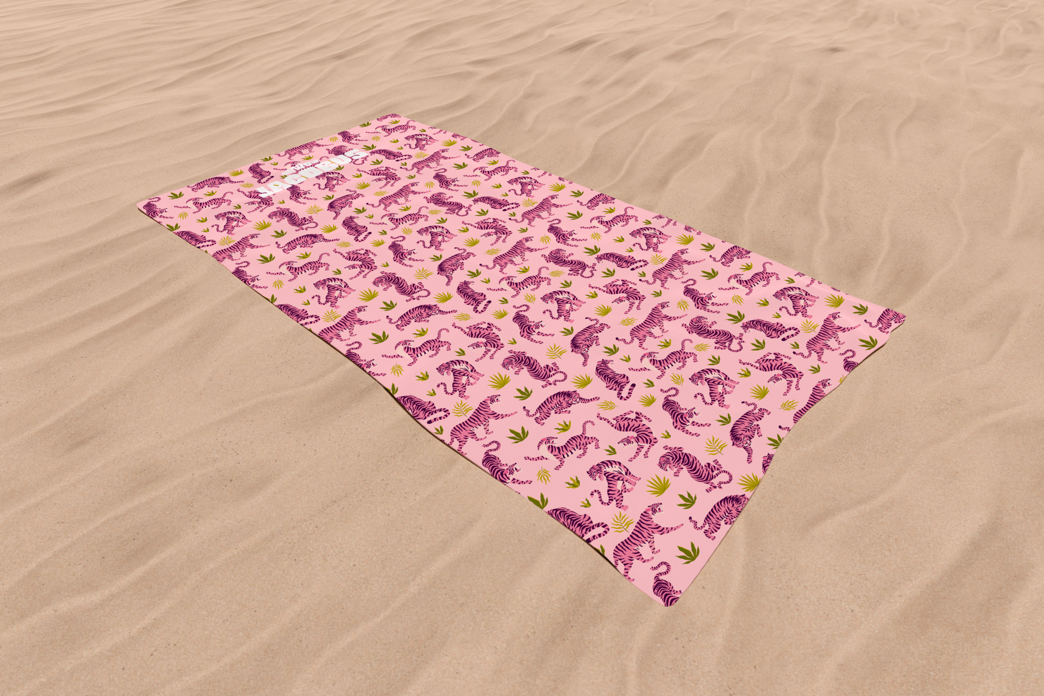 Serviette de Plage ROSE SAUVAGE