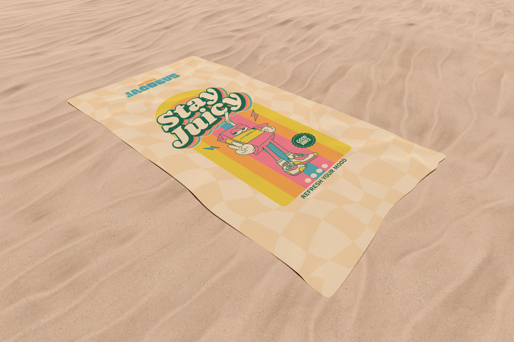 Serviette de plage STAY JUICY