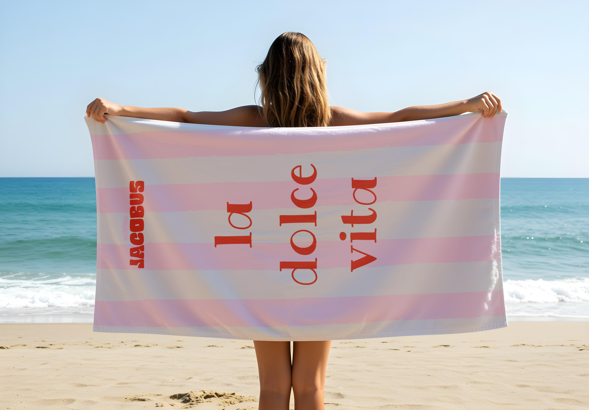 Serviette de Plage LA DOLCE VITA