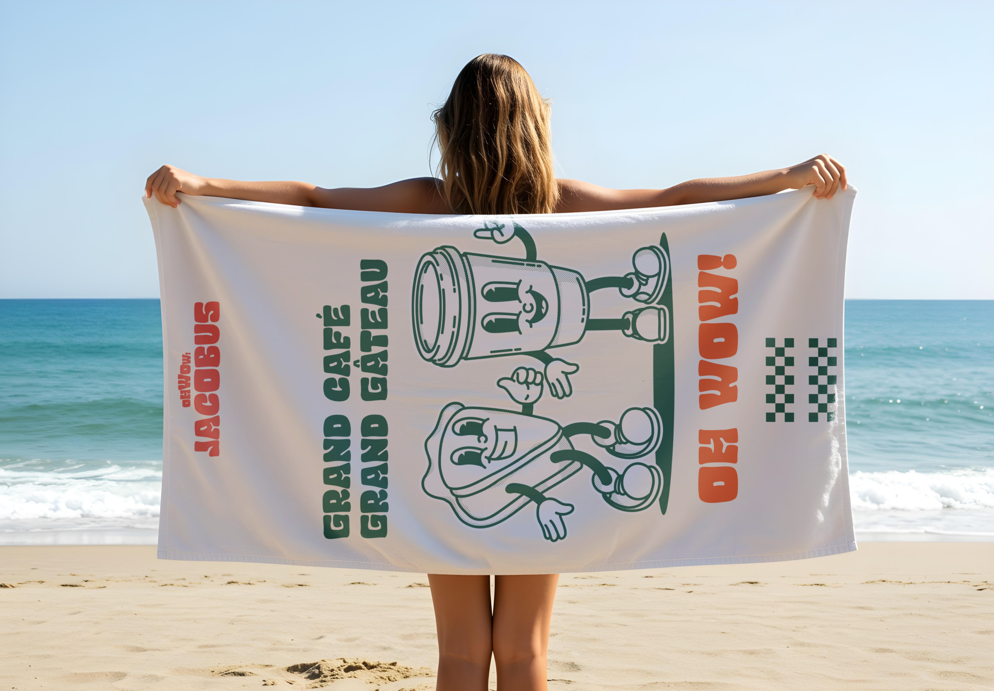 Serviette de Plage GRAND CAFÉ