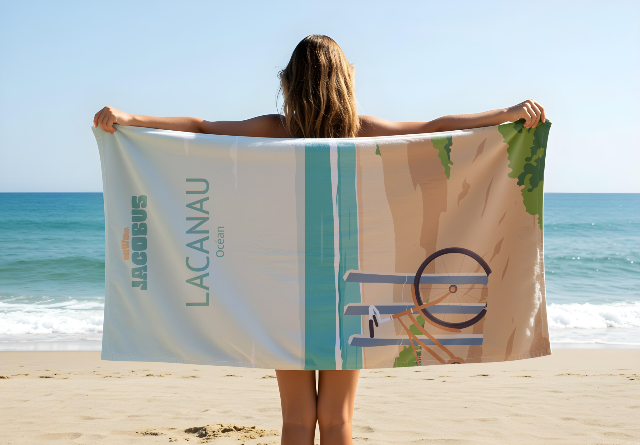Serviette de Plage LACANAU