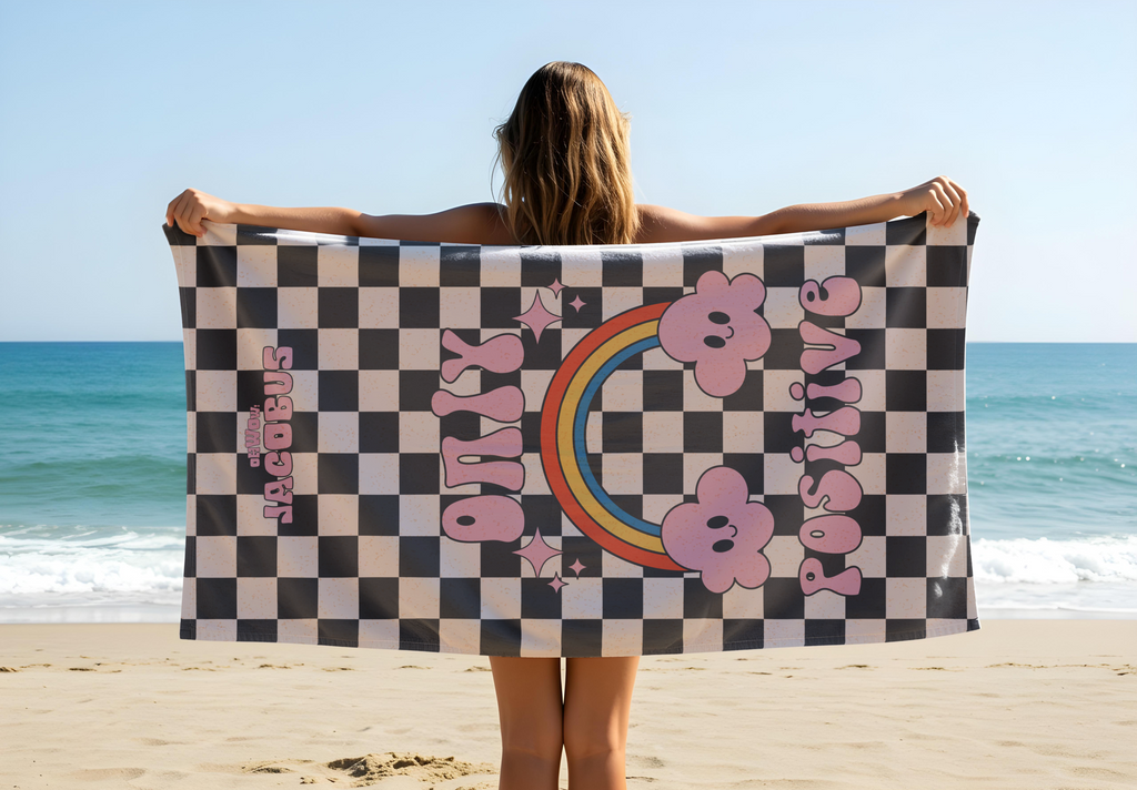 Serviette de Plage ONLY POSITIVE
