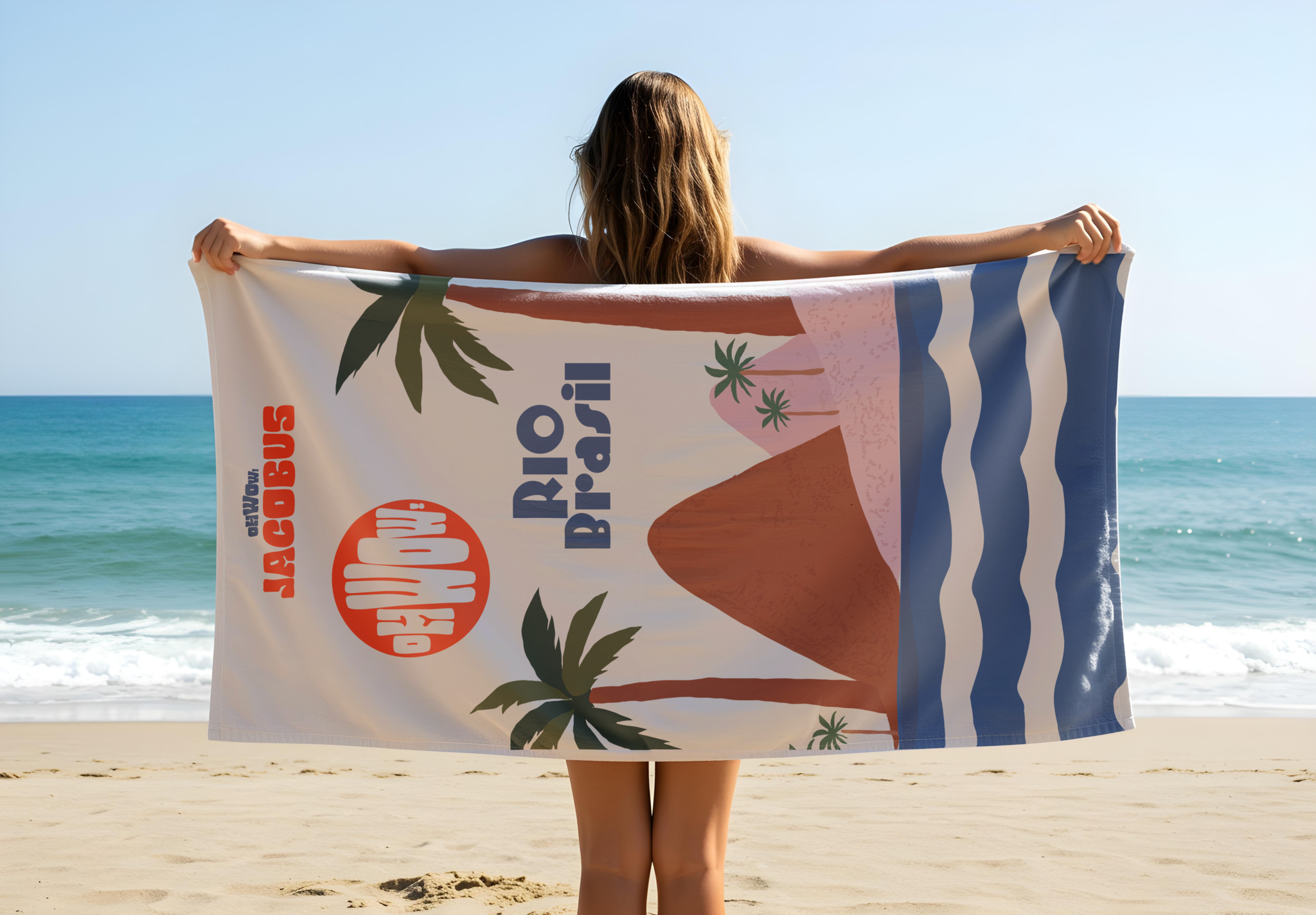 Serviette de Plage RIO BRASIL